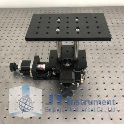 Customized Motorized Lab Jack with Goniometer stage